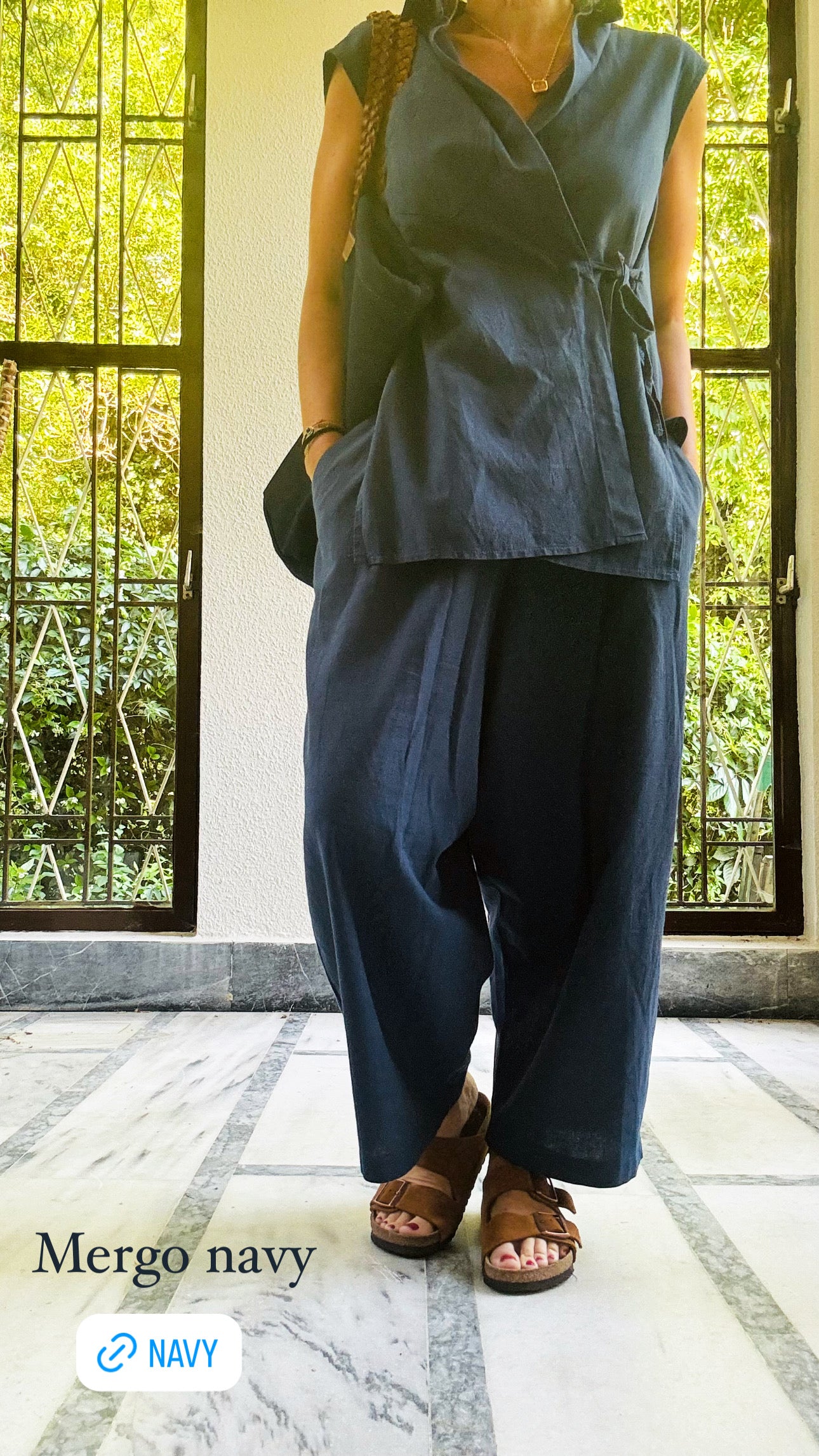 Linen Collection · Navy
