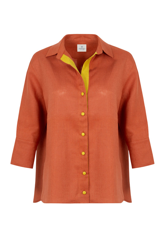 Salt&Sea Shirt Collection · terracotta&mustard