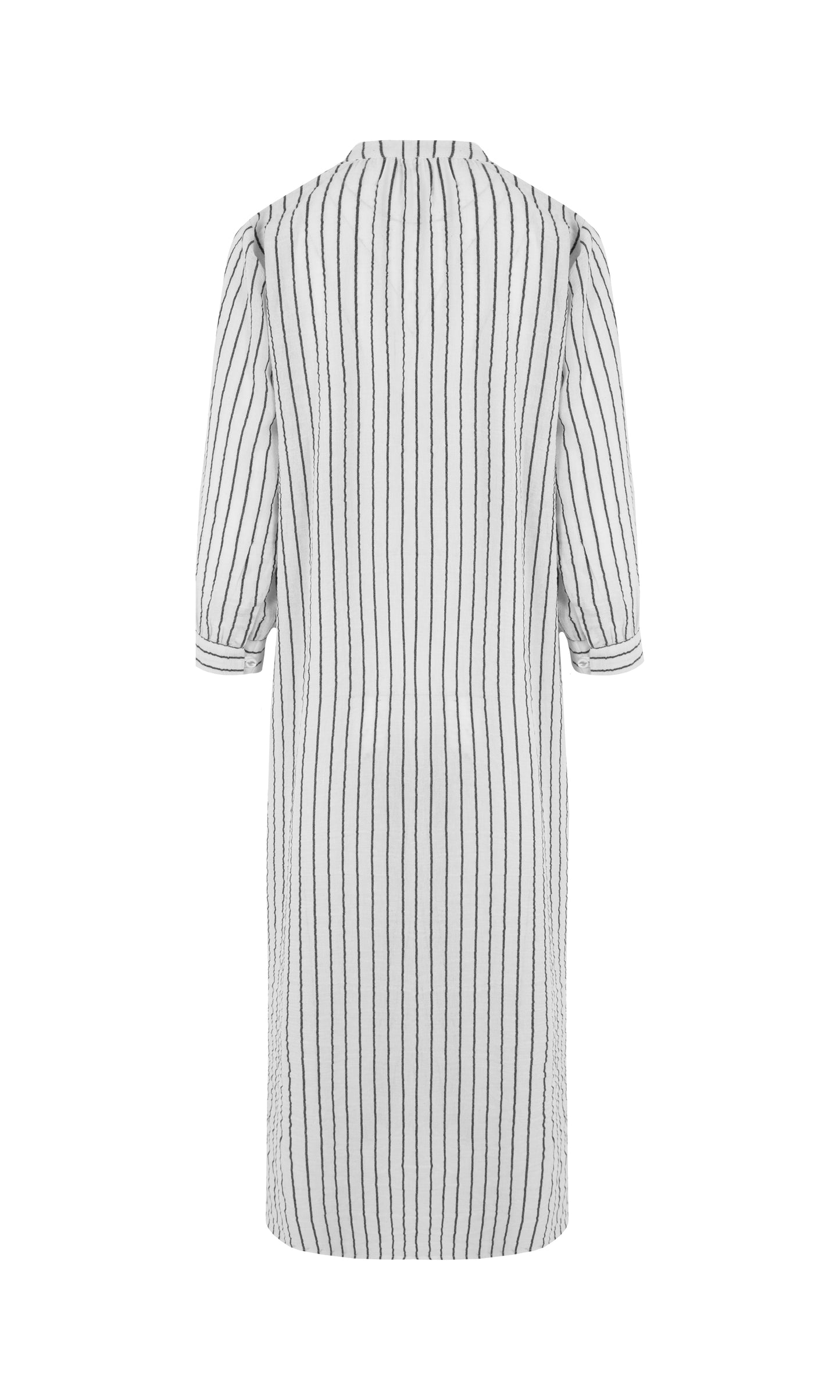 Stripes Cotton Dress Collection · Black