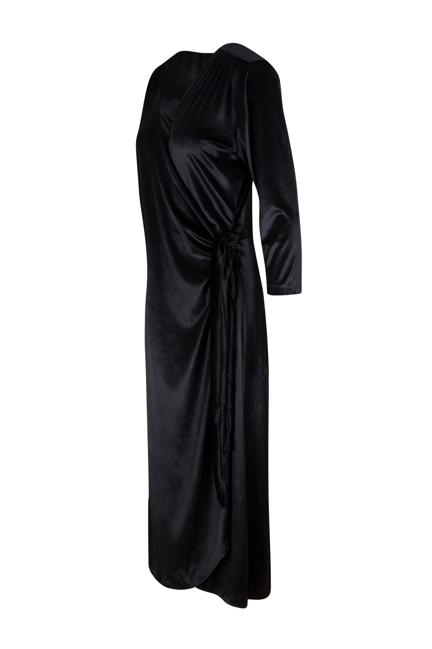 Velours Dress Collections· Black