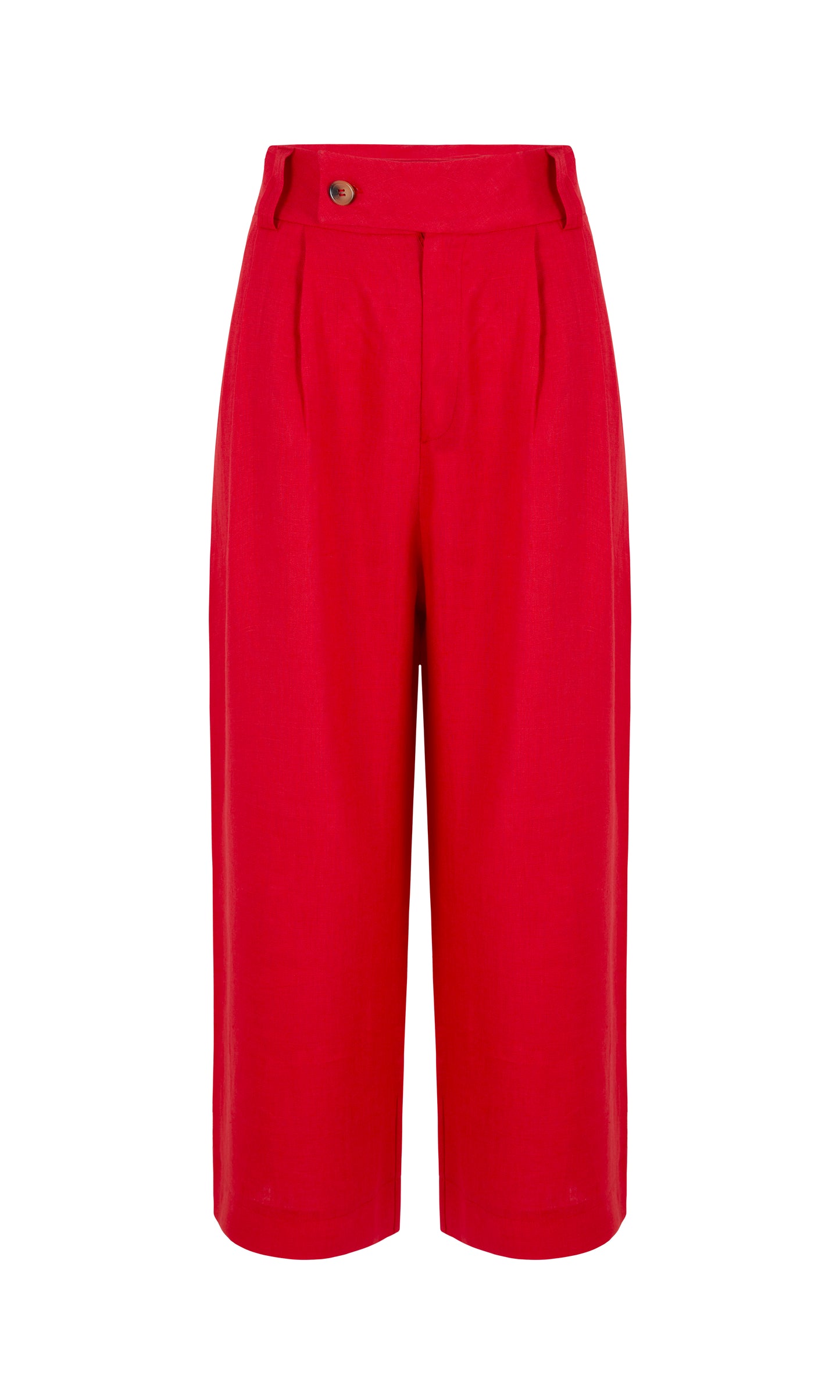 Linen Buttons Collections · Red