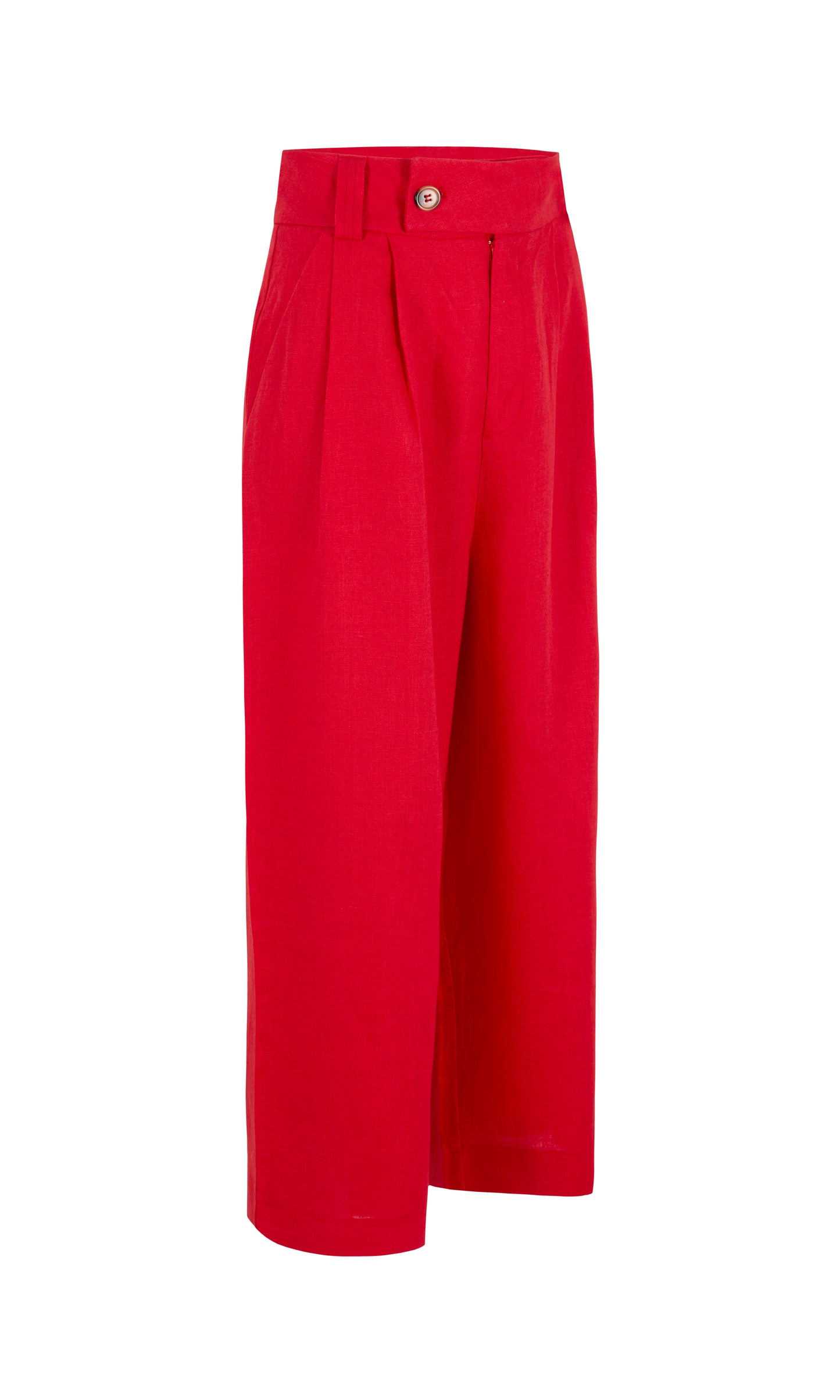Linen Buttons Collections · Red