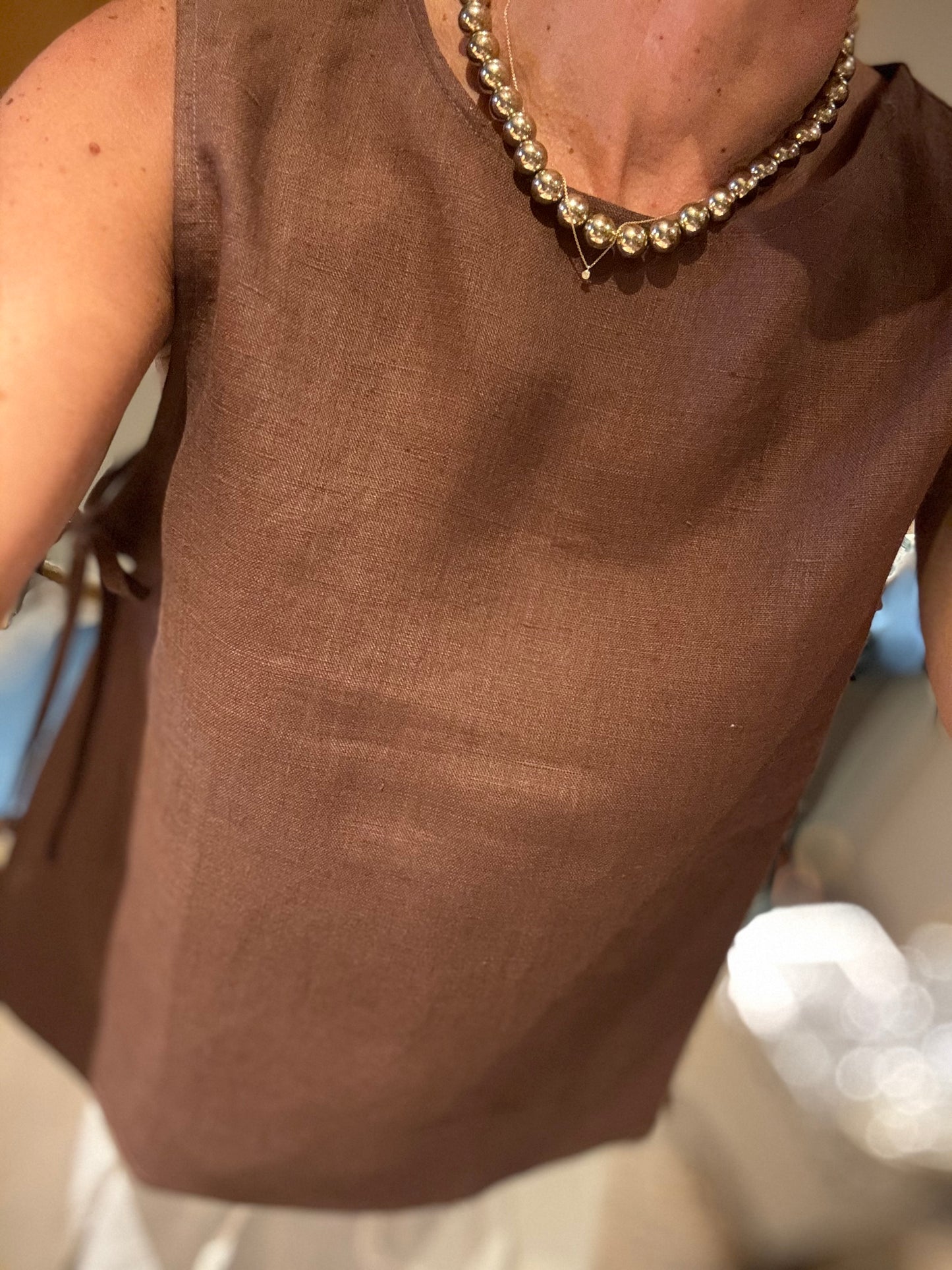 Linen Shirts Collection · Brown