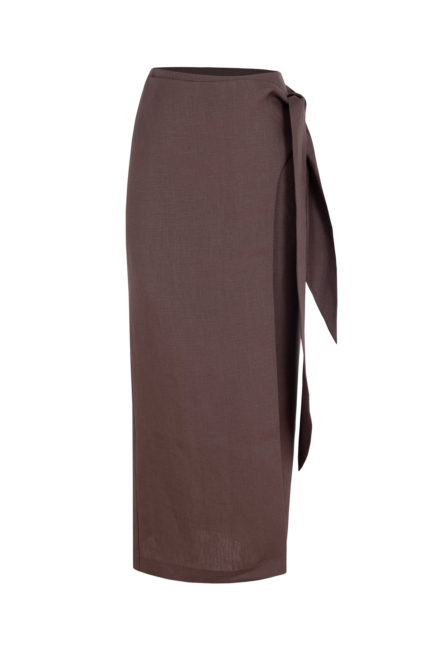Salt&Sea Collection ·Linen Brown Skirt