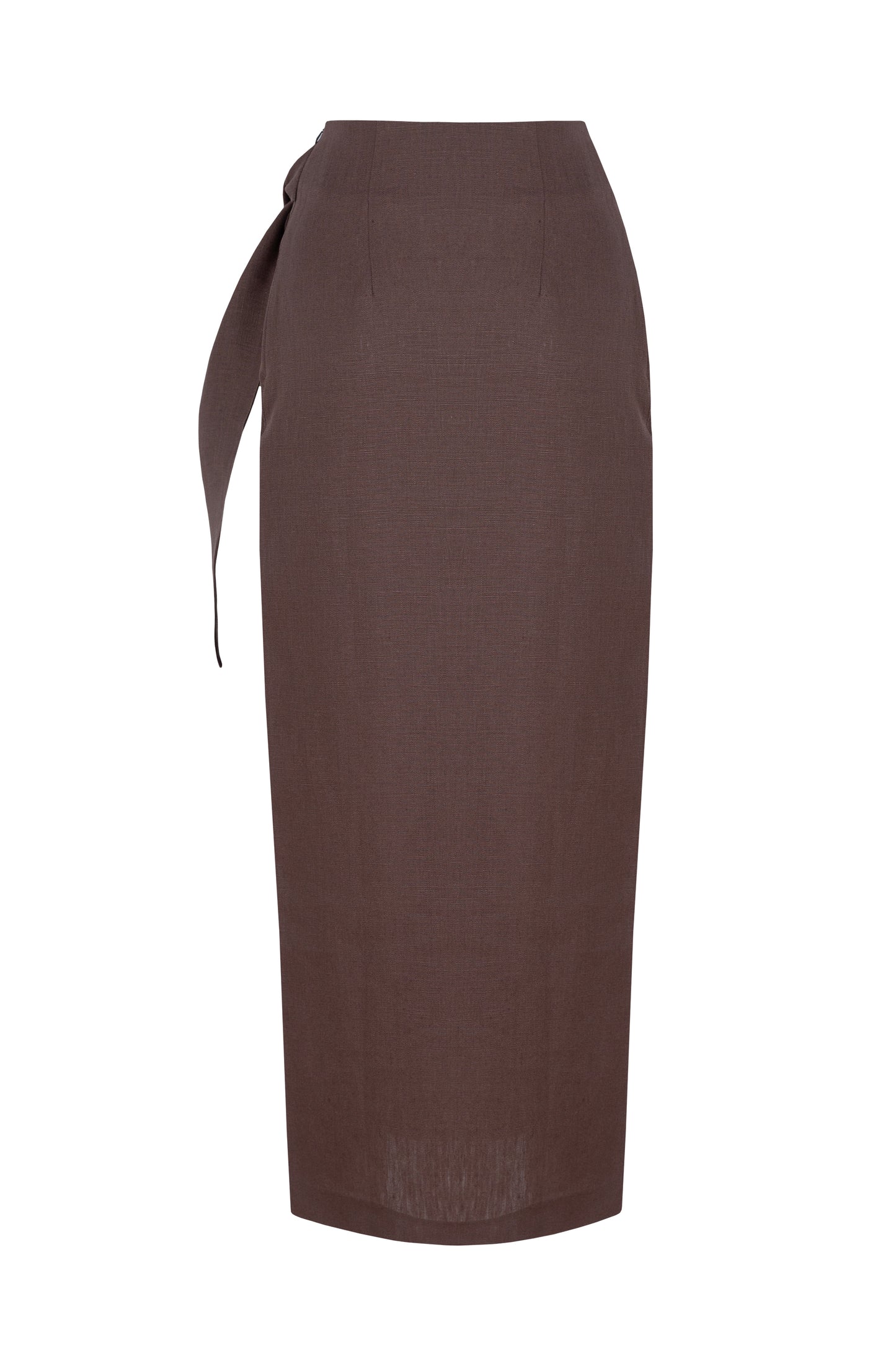 Salt&Sea Collection ·Linen Brown Skirt