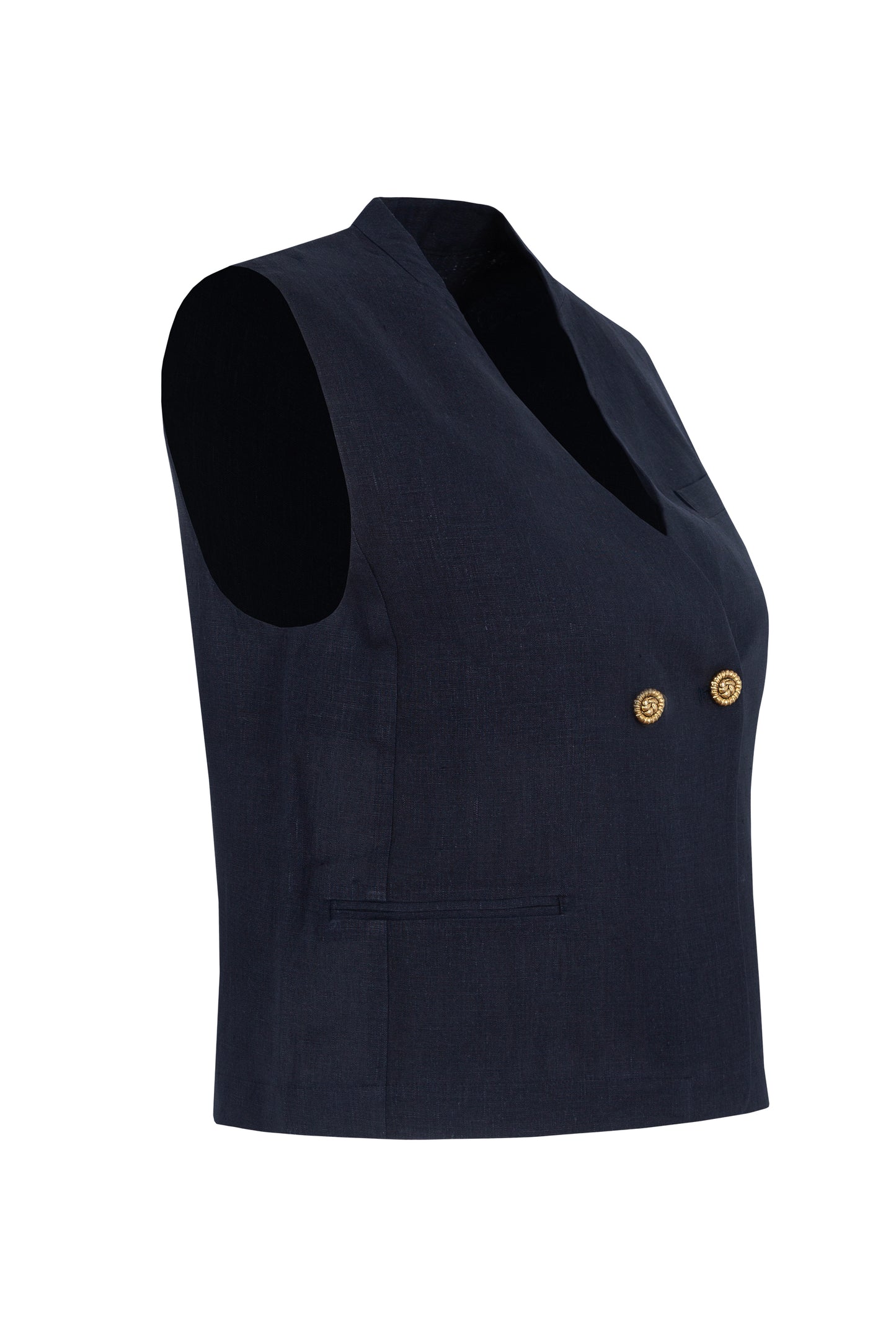 Linen Shirts Collection · Dark Navy