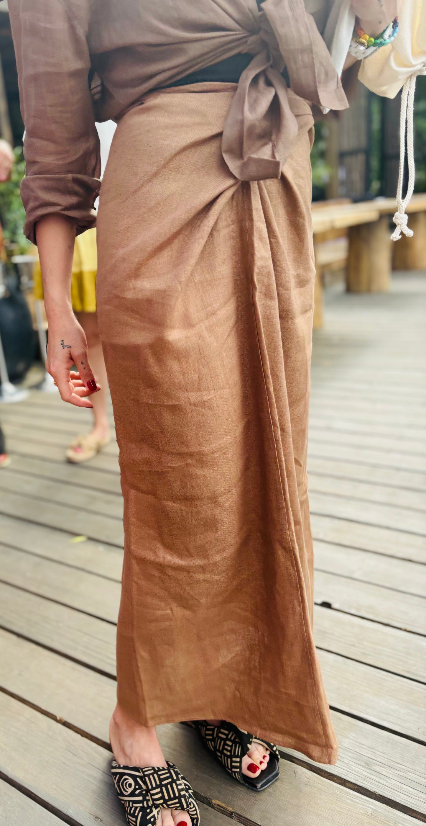 Pareo Linen Collection · Latte
