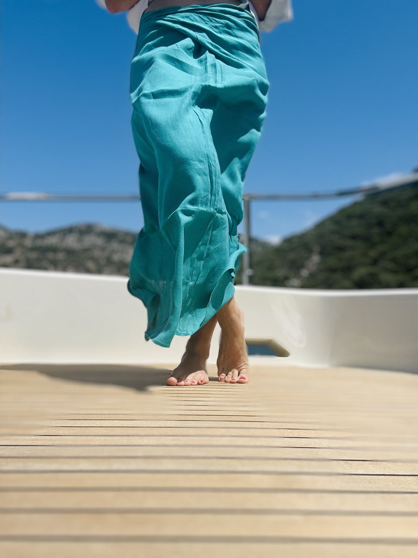 Pareo Linen Collection · Bluegreen