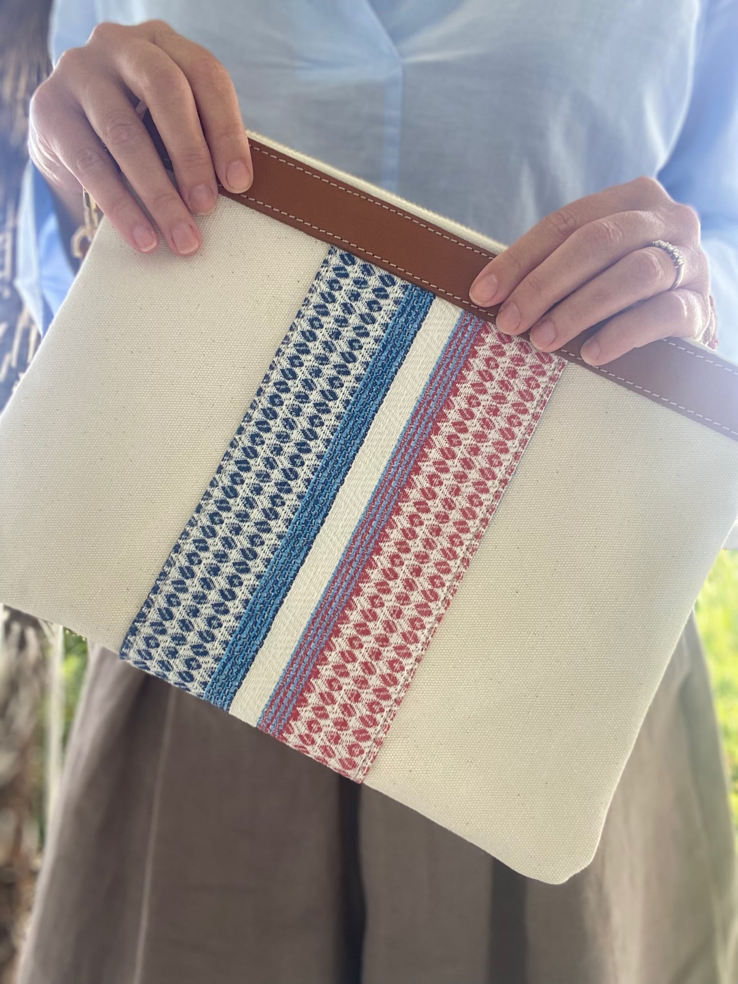 Beach Sand Clutch · Juju Blue