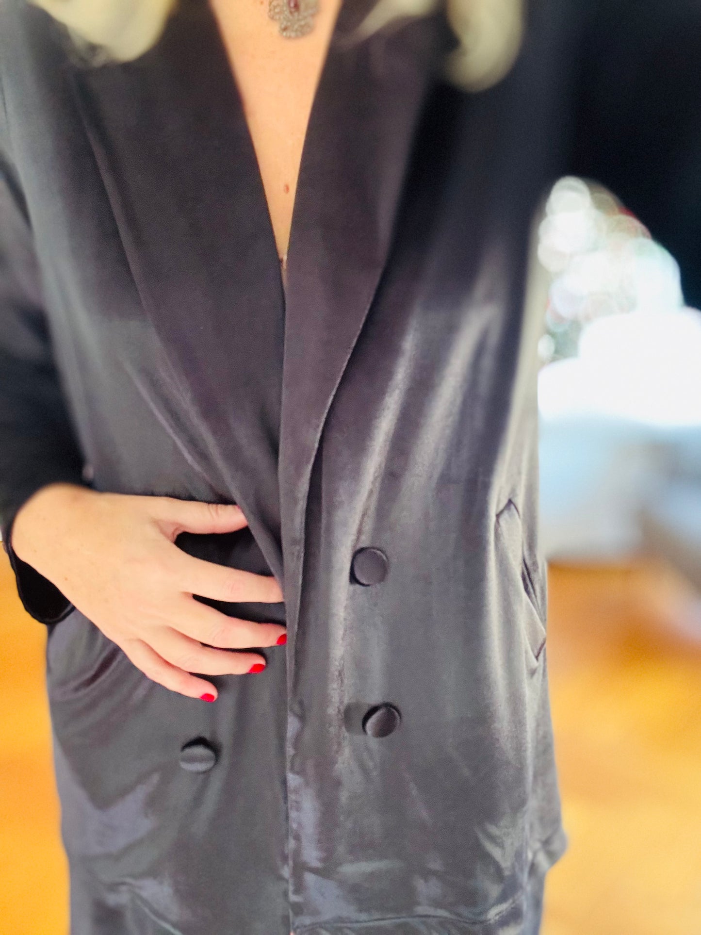 Velours Jacket Collection-Black