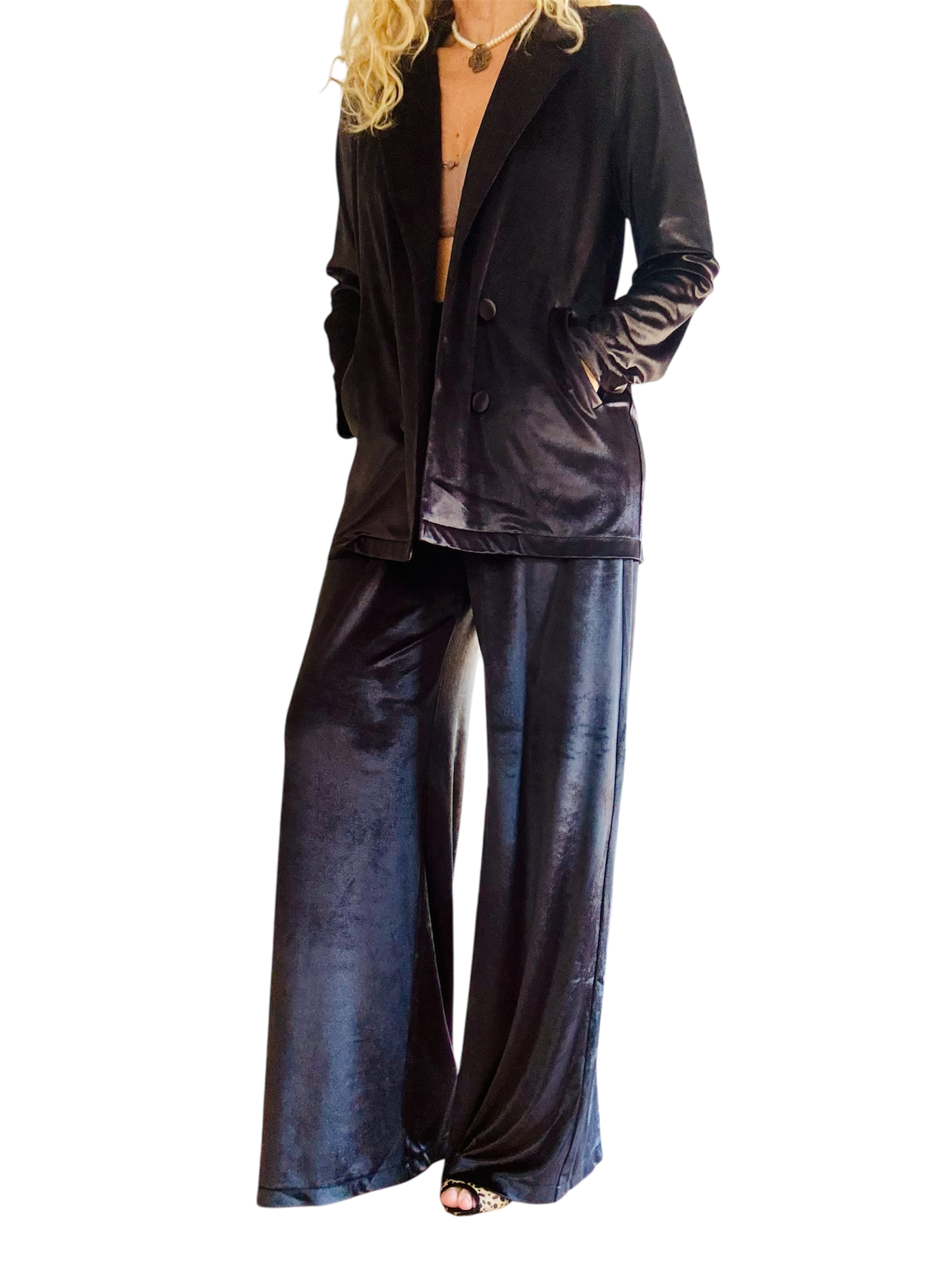 Velours Jacket Collection-Black