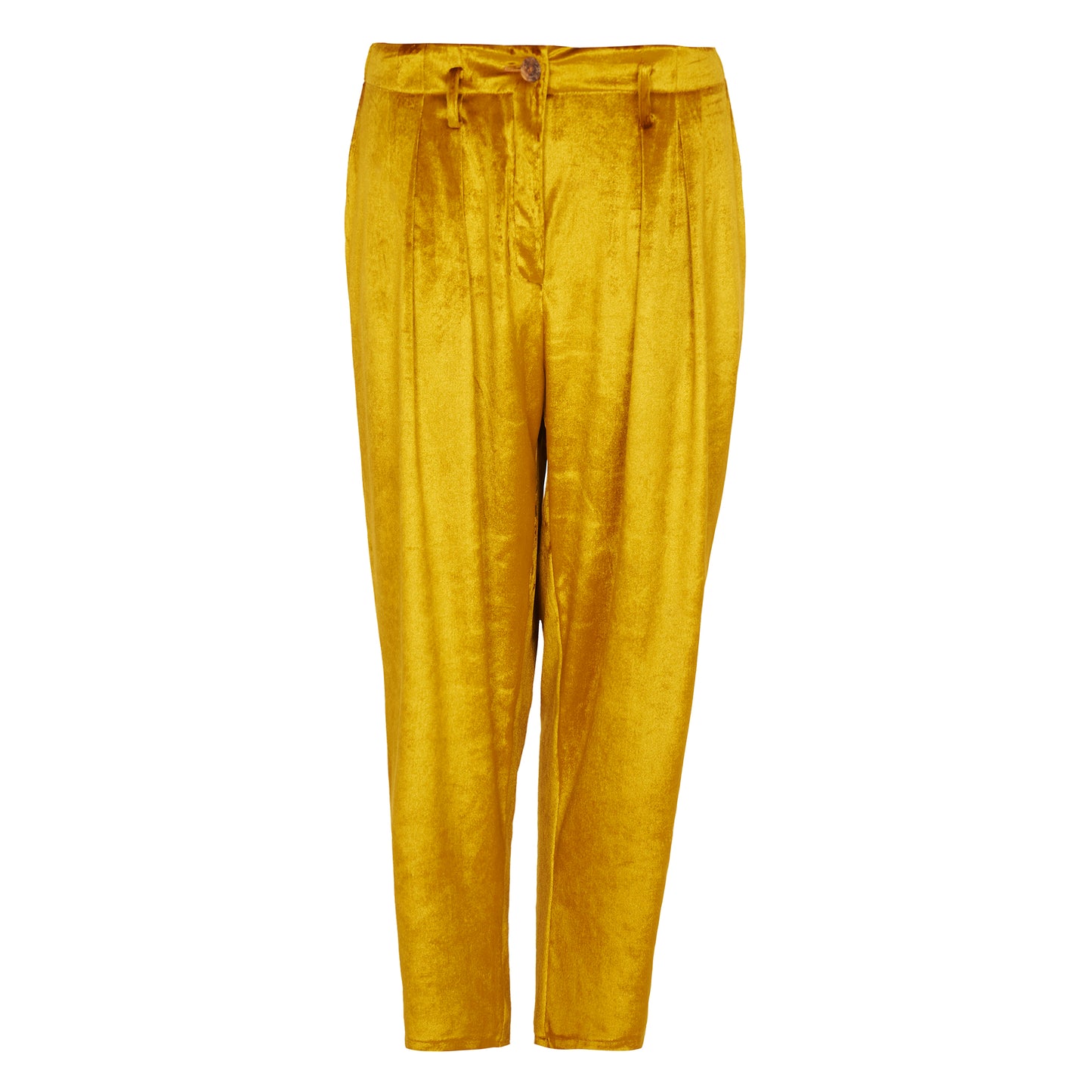Velours Pants · Mustard