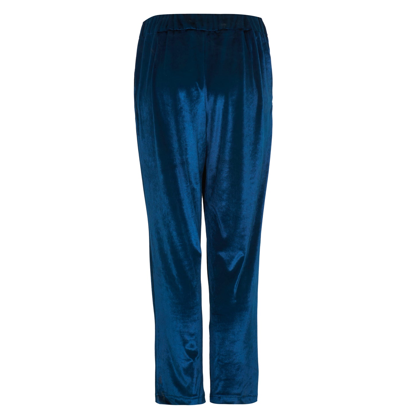 Velours Pants · Petrol Blue
