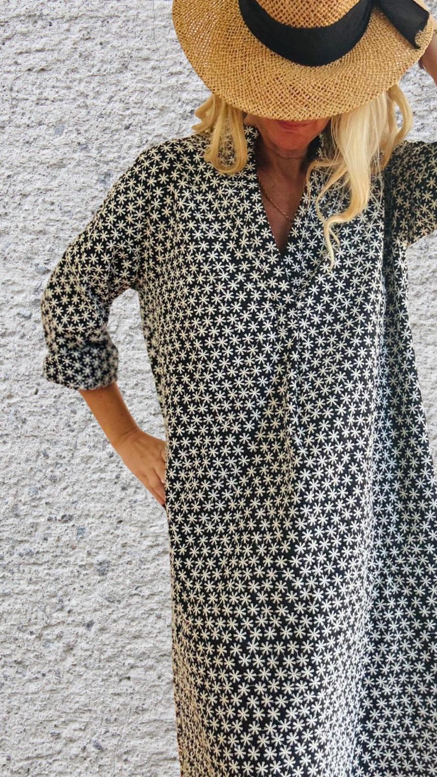 Salt&Sea Collection ·Black Flower Dress