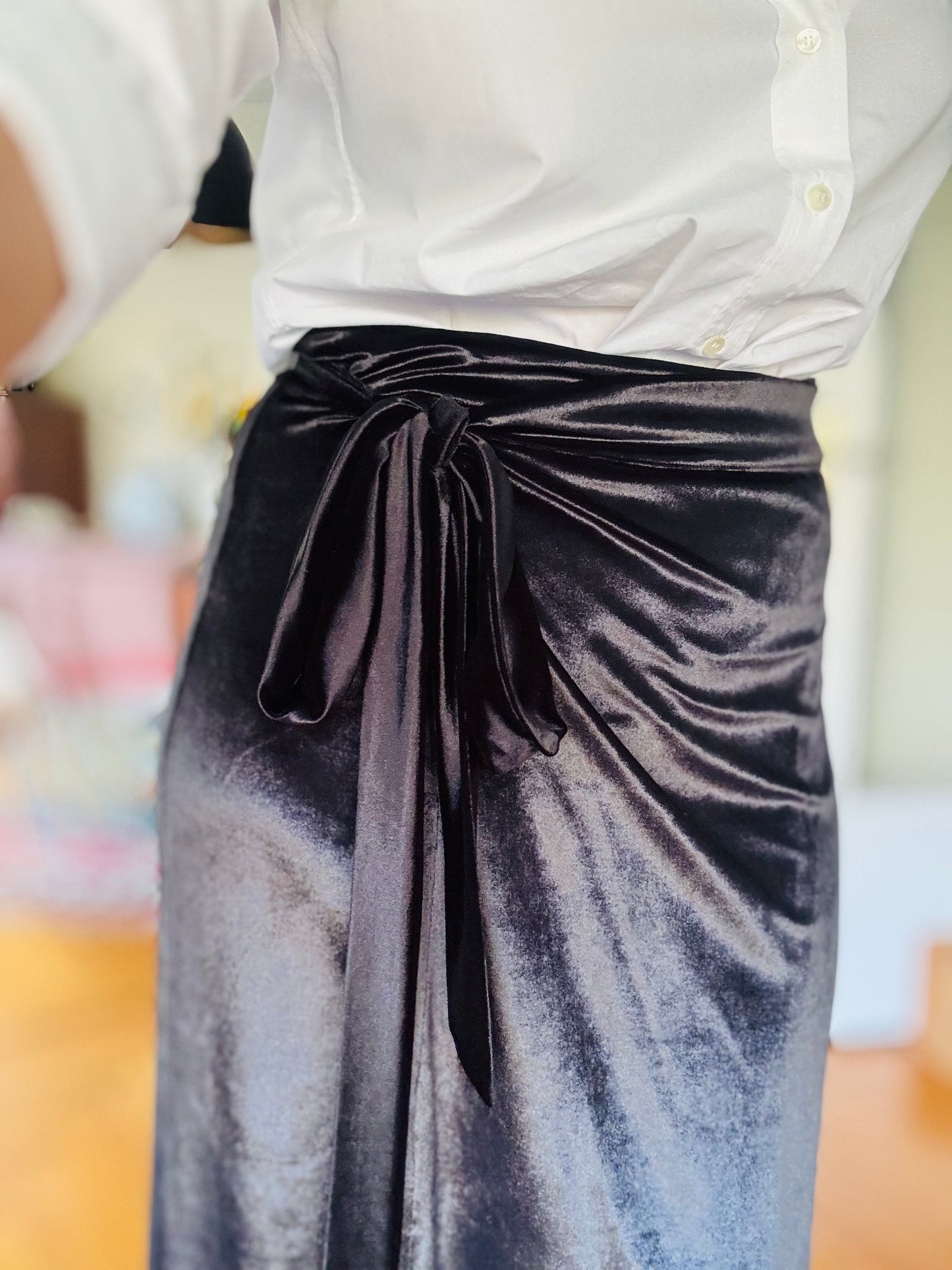 Velours Skirts Collection-Black